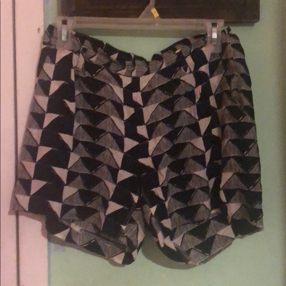 Anthropologie Broadway&broom size 2 shorts silk